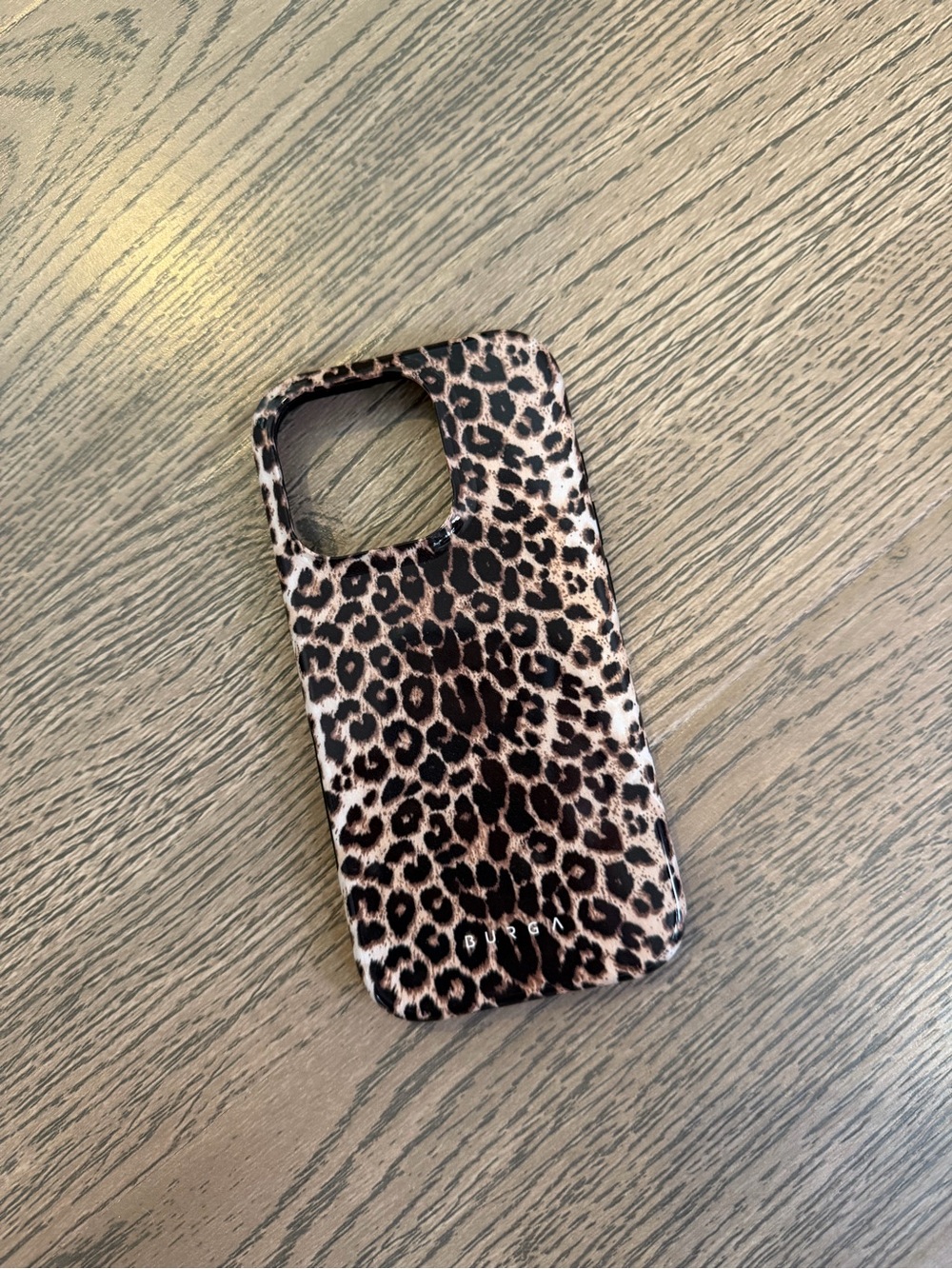 BURGA Leopard Print Case for iPhone 16 Pro
